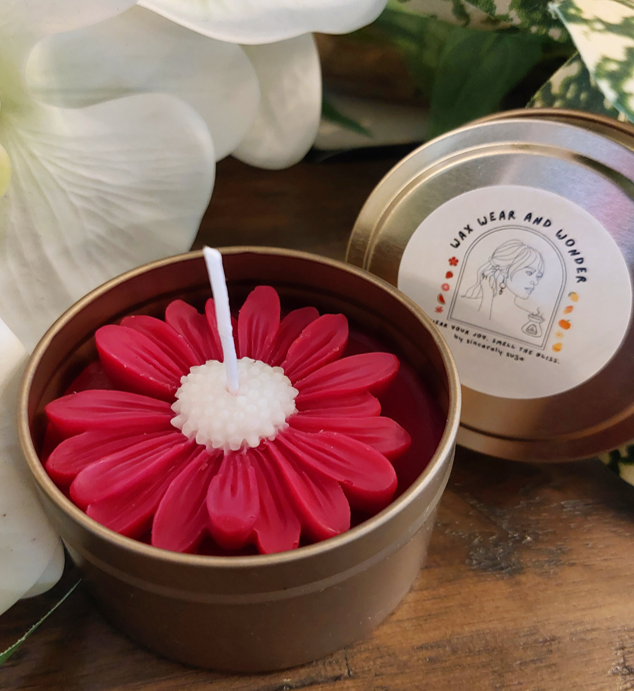 Scented Soy Candles - Daisy Glow Collection