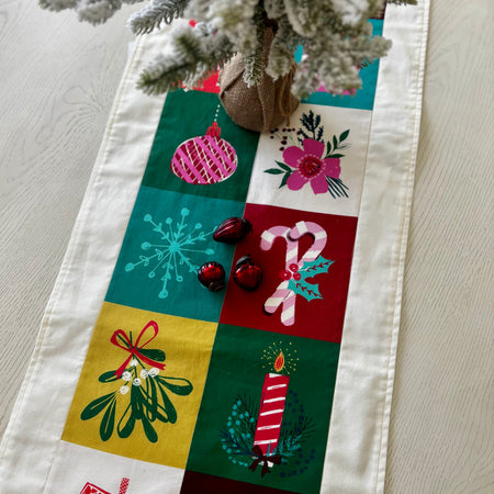 Festive Christmas Table Runner – Handmade For A Festive Table