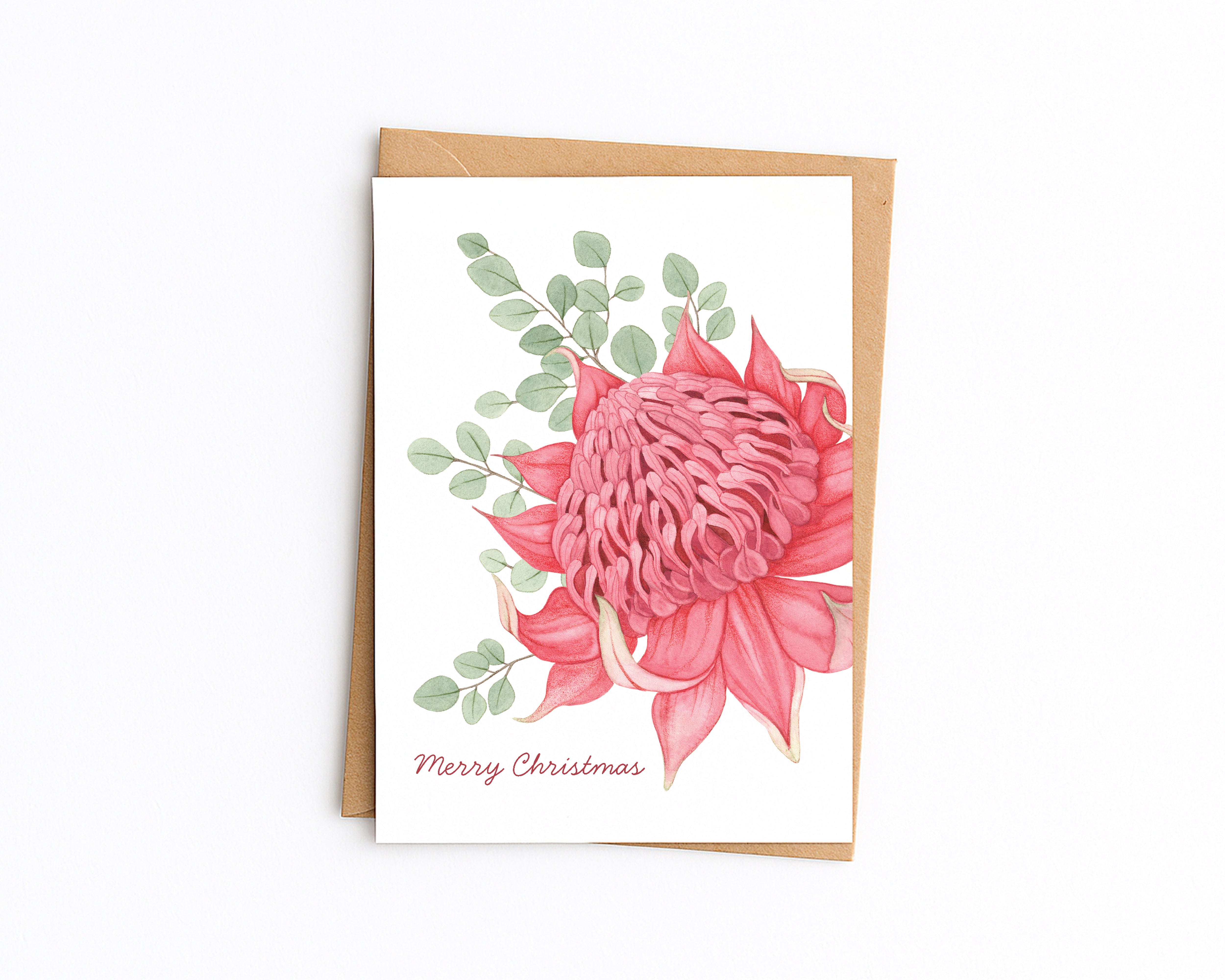 Waratah Christmas Card