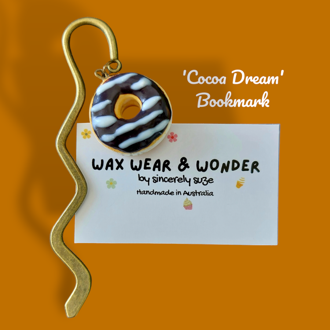 Bookmark with Food-Inspired Charm