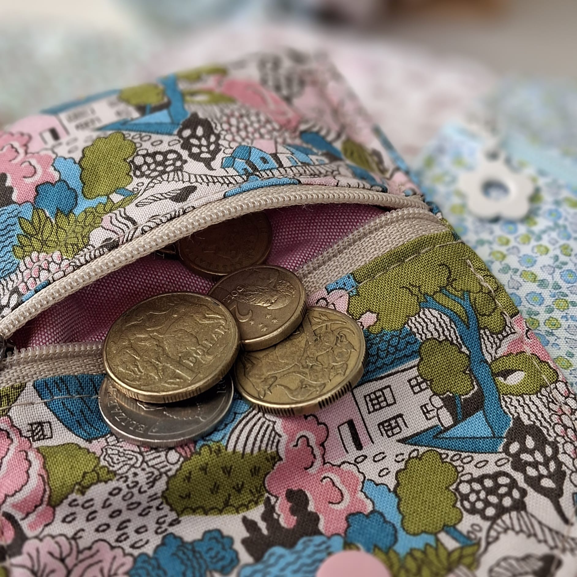 Coin & Card Purse + Scrunchie Gift Hamper