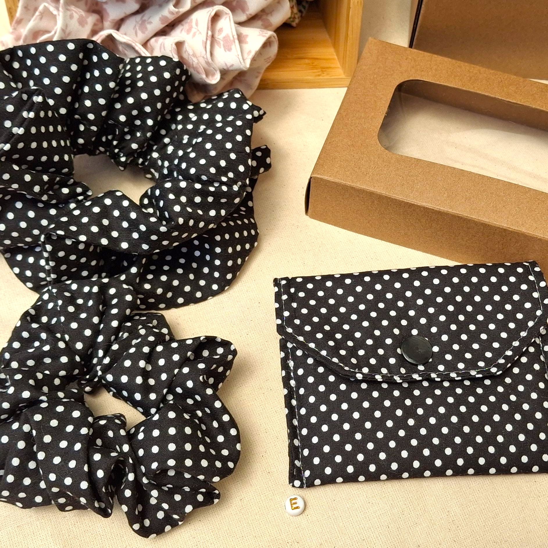 Coin & Card Purse + Scrunchie Gift Hamper