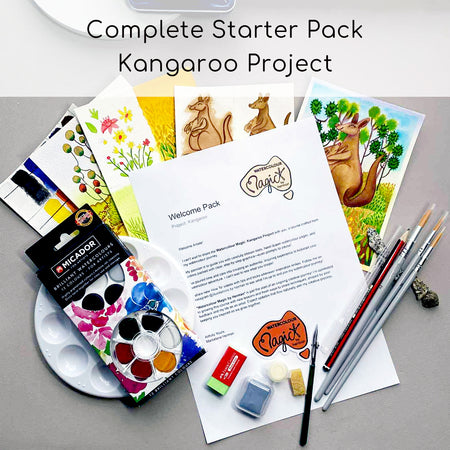Watercolour Magic by herman - Project Kangaroo