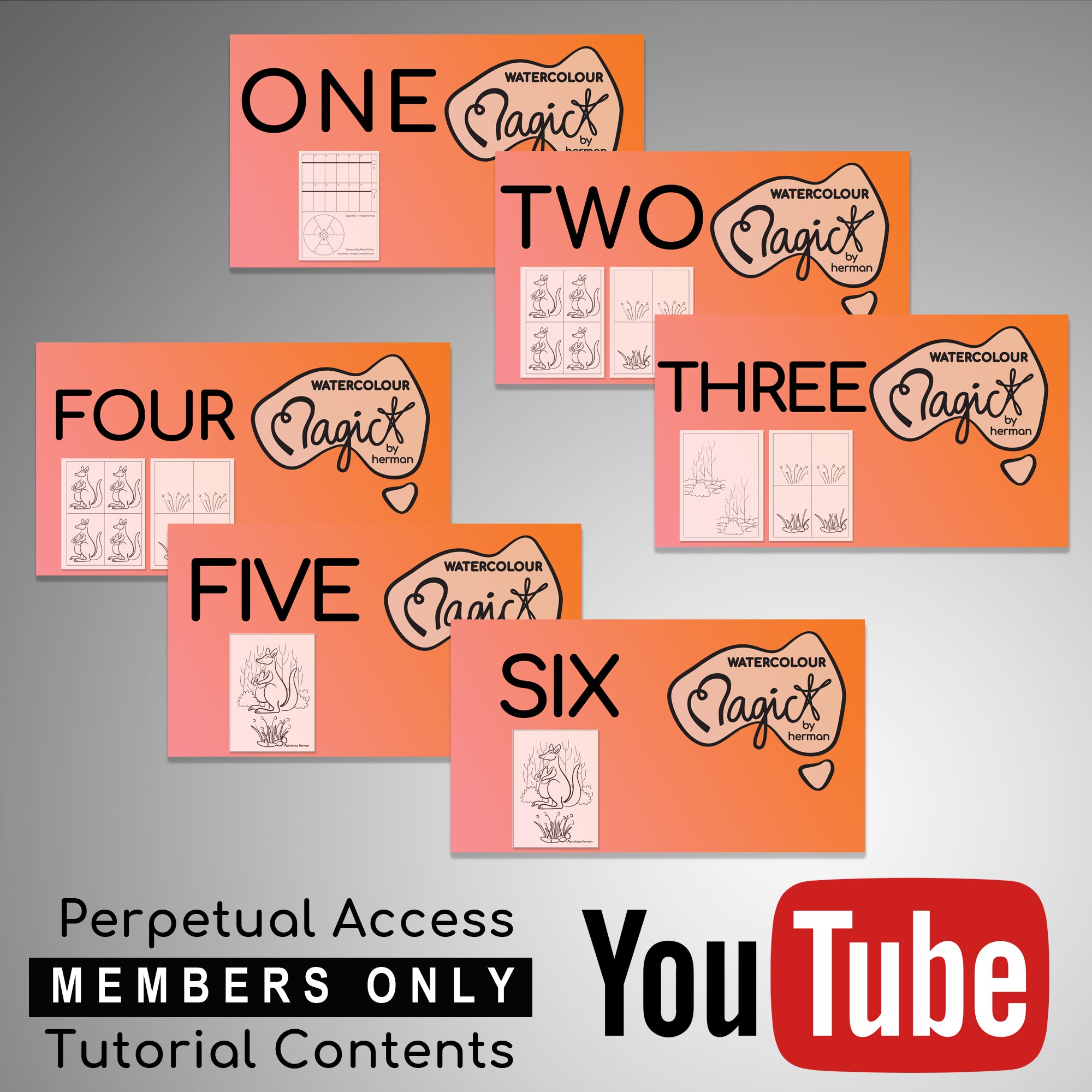 Watercolour Magic by herman - Project Kangaroo