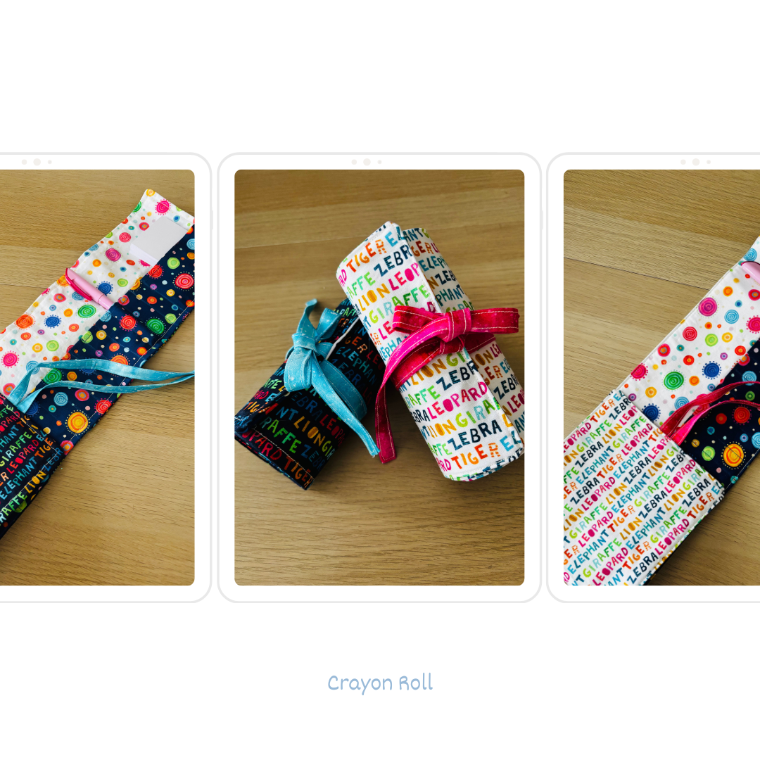 Colour & Crayon Roll For The Little Artist