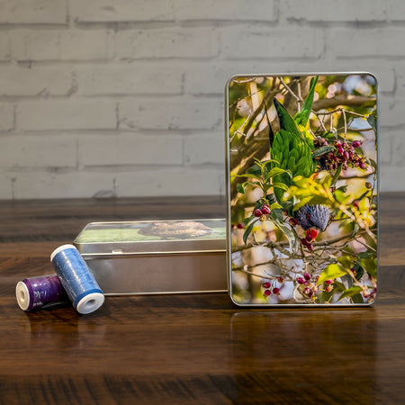 Keepsake / Trinket Boxes - Rectangular metal photo boxes