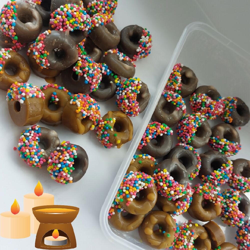 12 Mini Donuts in a Box - Highly Scented Soy Wax Melts!