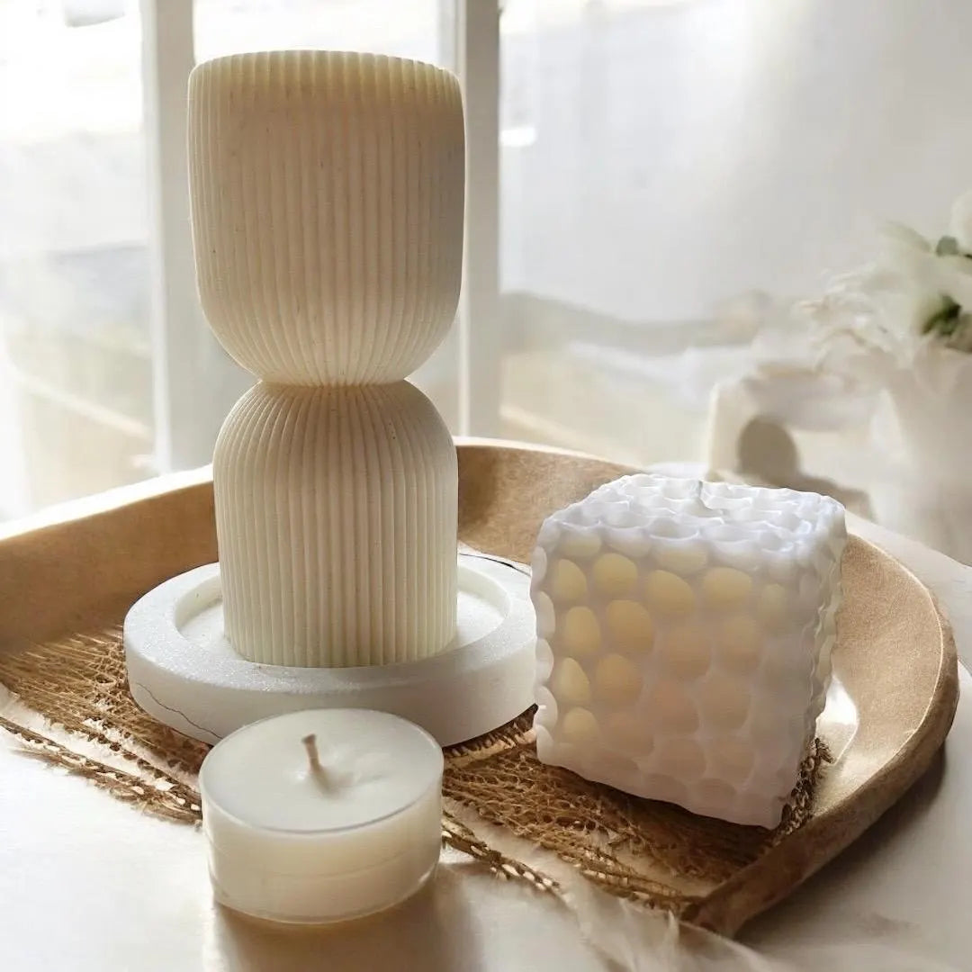 6 Pack Handmade Soy Custom Scented Tea Lights