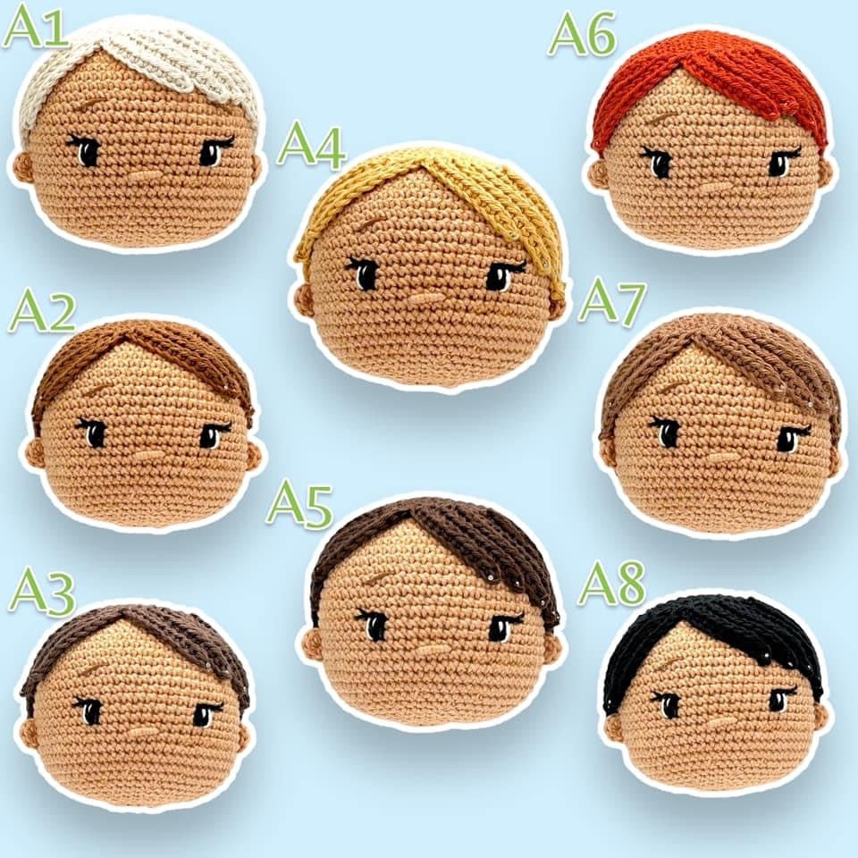 Custom Crochet | Boy Doll | Tony | 25cm | Made To Order