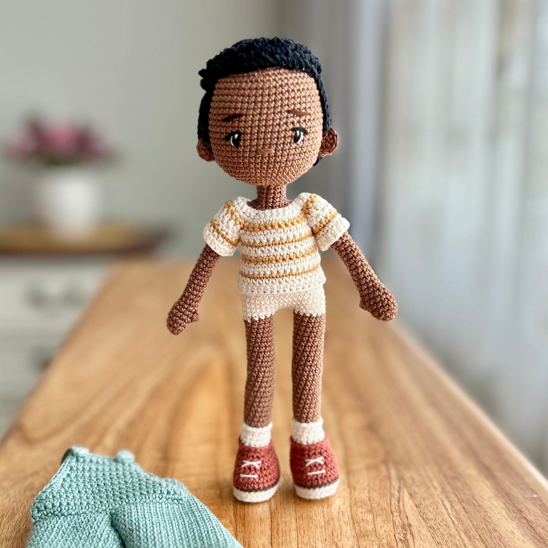 Custom Crochet | Boy Doll | Tony | 25cm | Made To Order