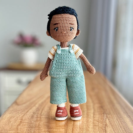 Custom Crochet | Boy Doll | Tony | 25cm | Made To Order
