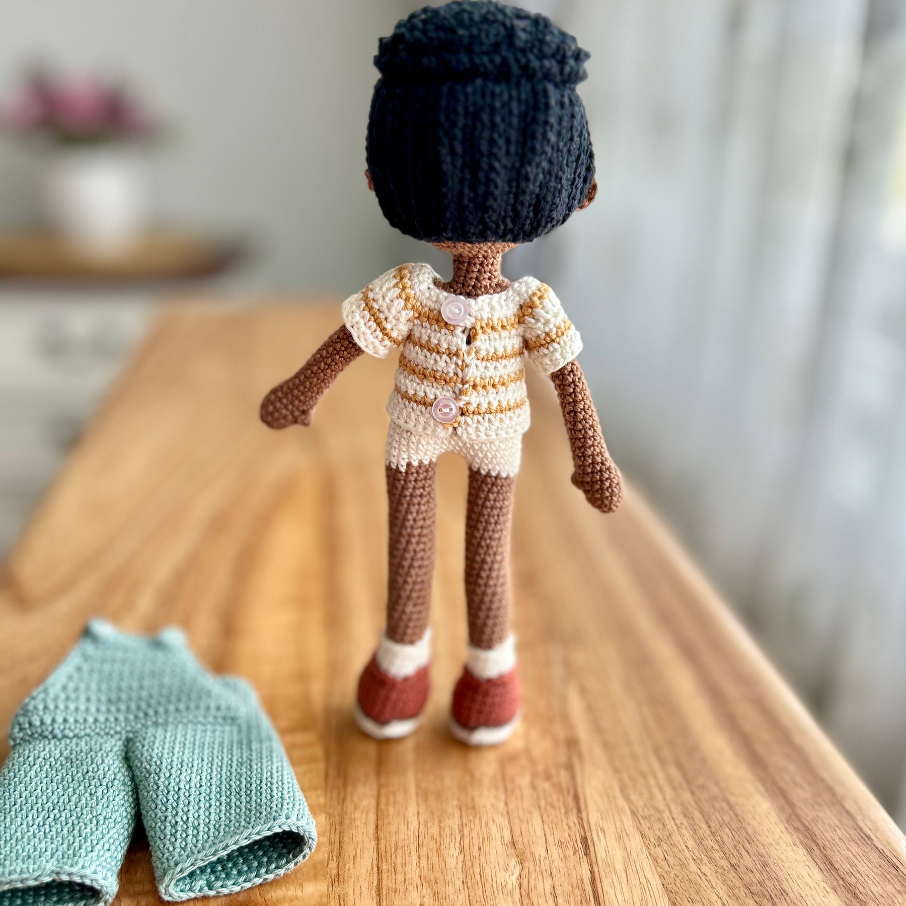 Custom Crochet | Boy Doll | Tony | 25cm | Made To Order