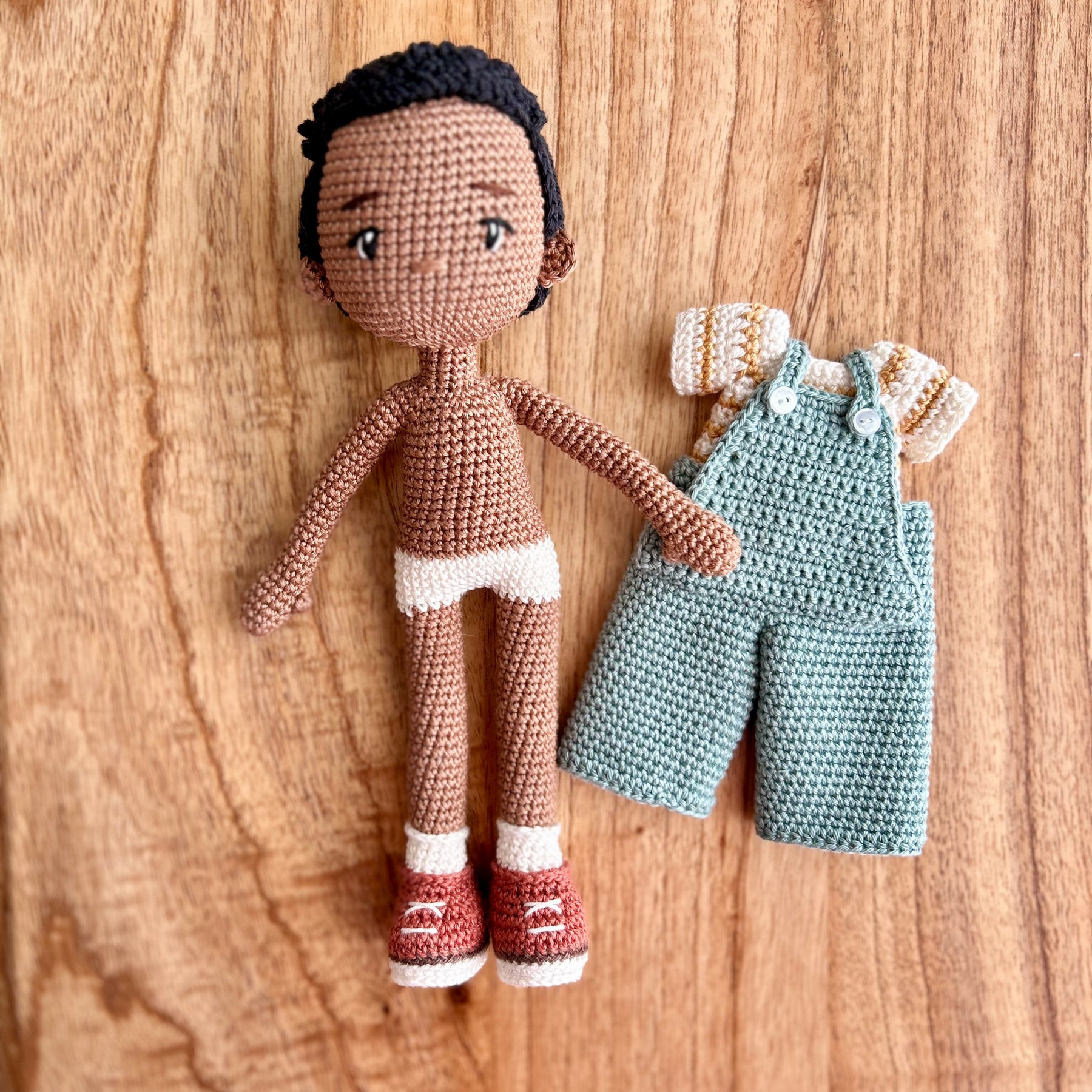 Custom Crochet | Boy Doll | Tony | 25cm | Made To Order