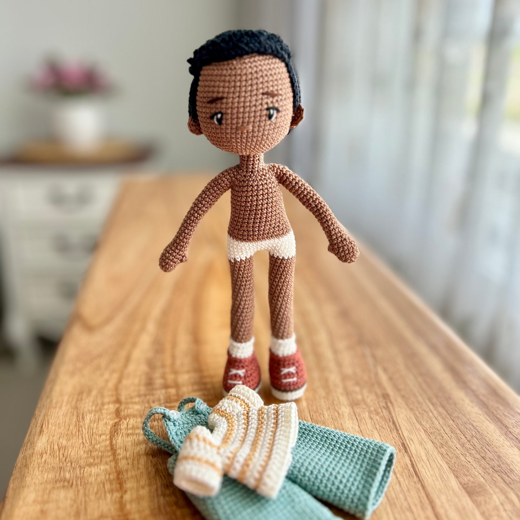 Custom Crochet | Boy Doll | Tony | 25cm | Made To Order