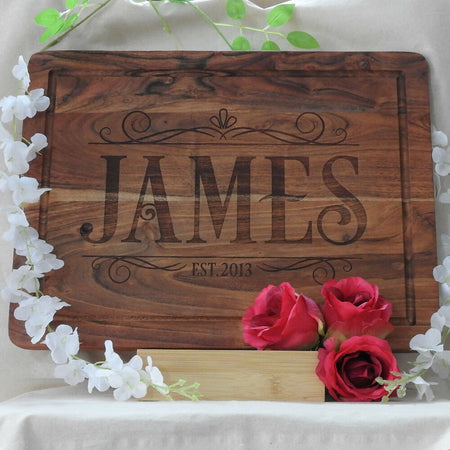 Personalised Engraved Custom Chopping Board