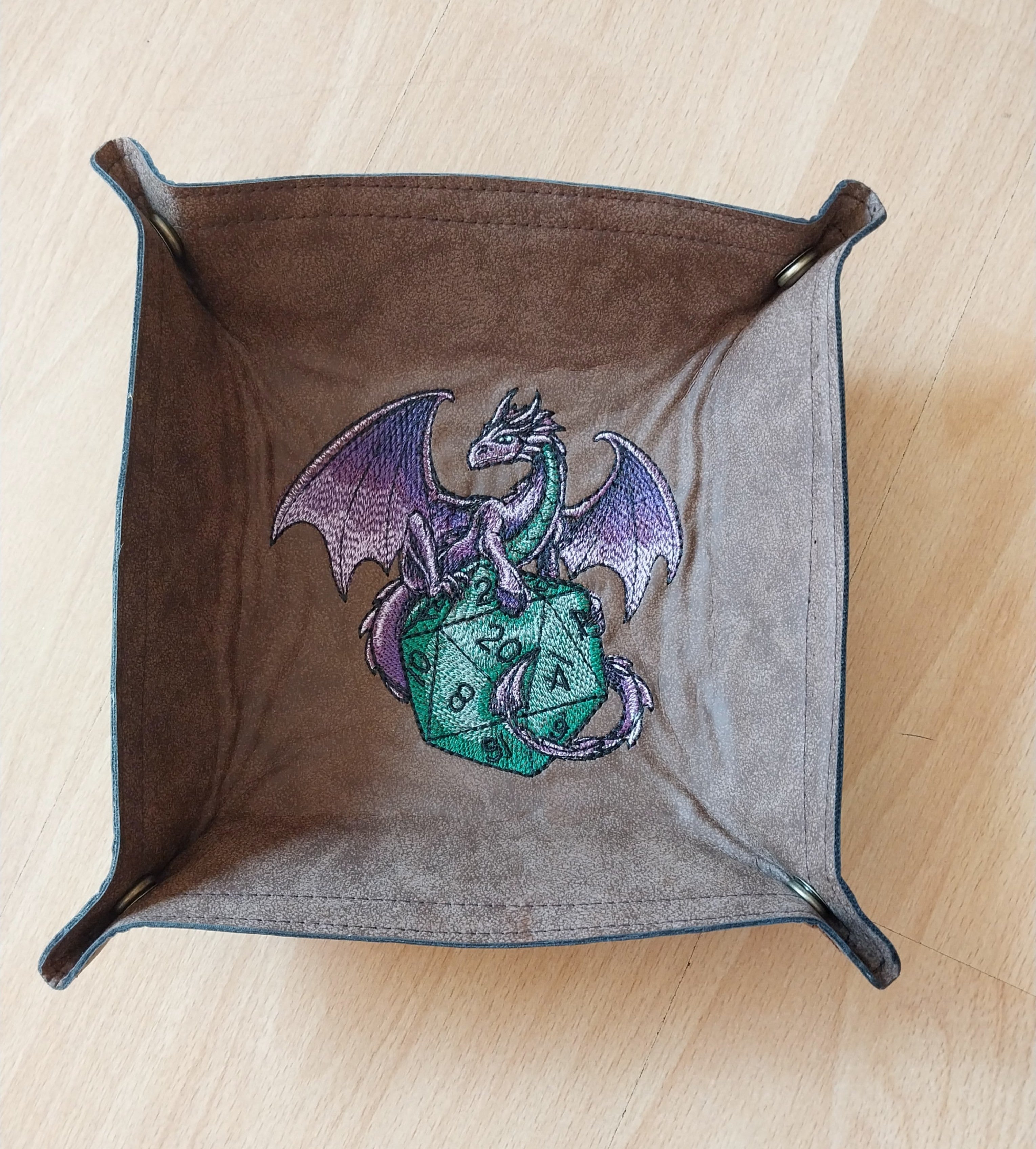 D20 Dragon Dice Throw Tray