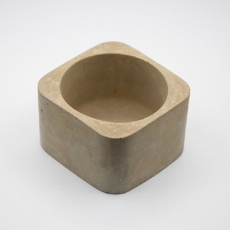 Earth Tones Concrete Pot