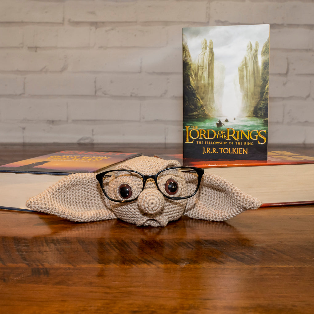 Book Lovers Combo - Frame Buddy and Crocheted Book Sleeve