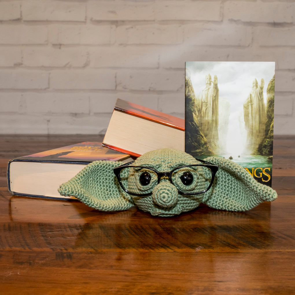 Book Lovers Combo - Frame Buddy and Crocheted Book Sleeve