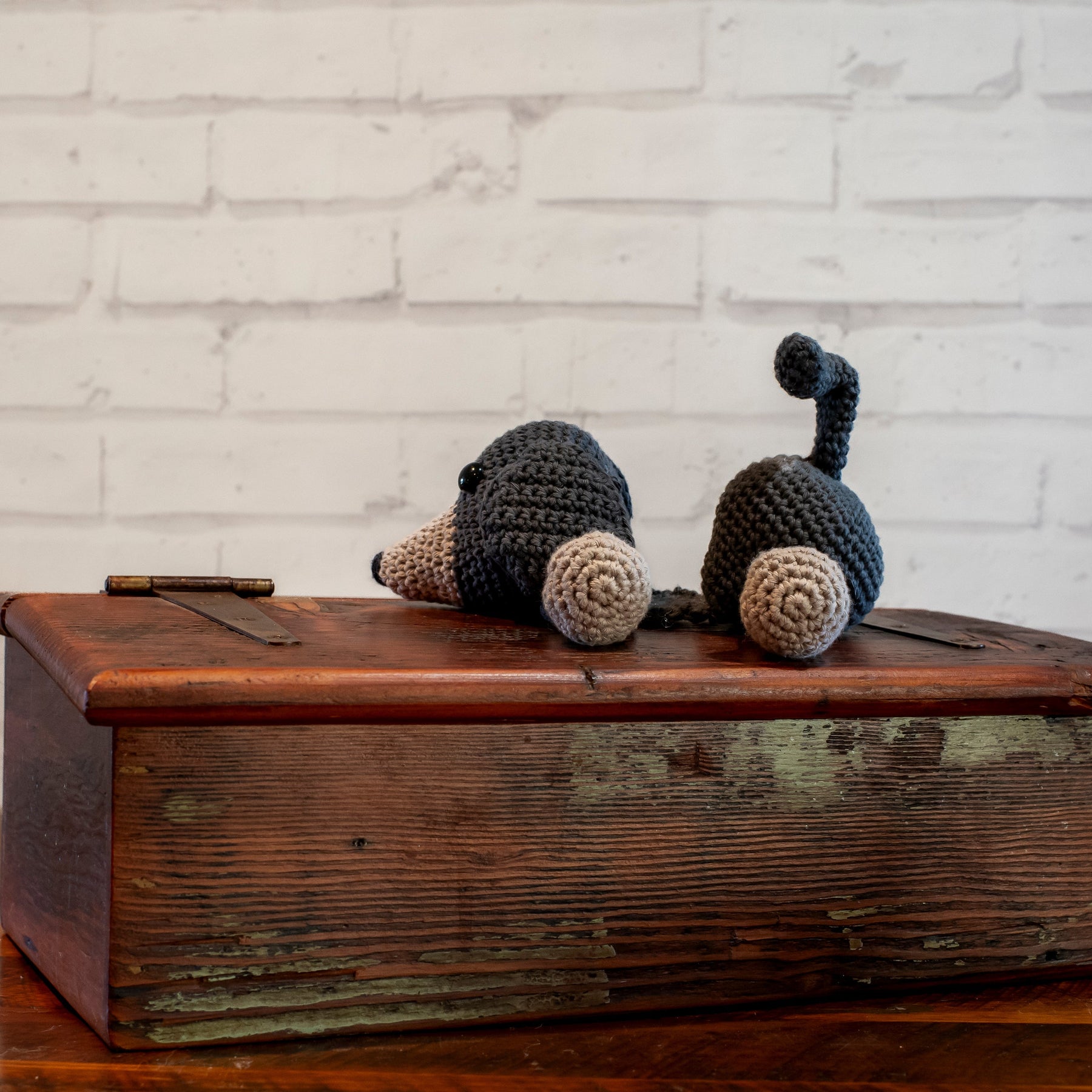 Novelty Door Stops - Crocheted Door Stops designed to slip under door