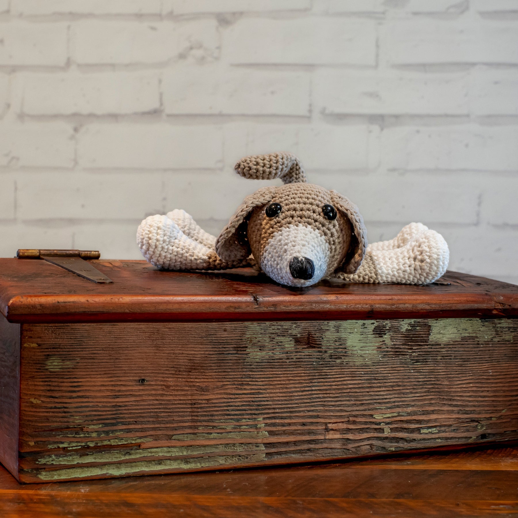 Novelty Door Stops - Crocheted Door Stops designed to slip under door