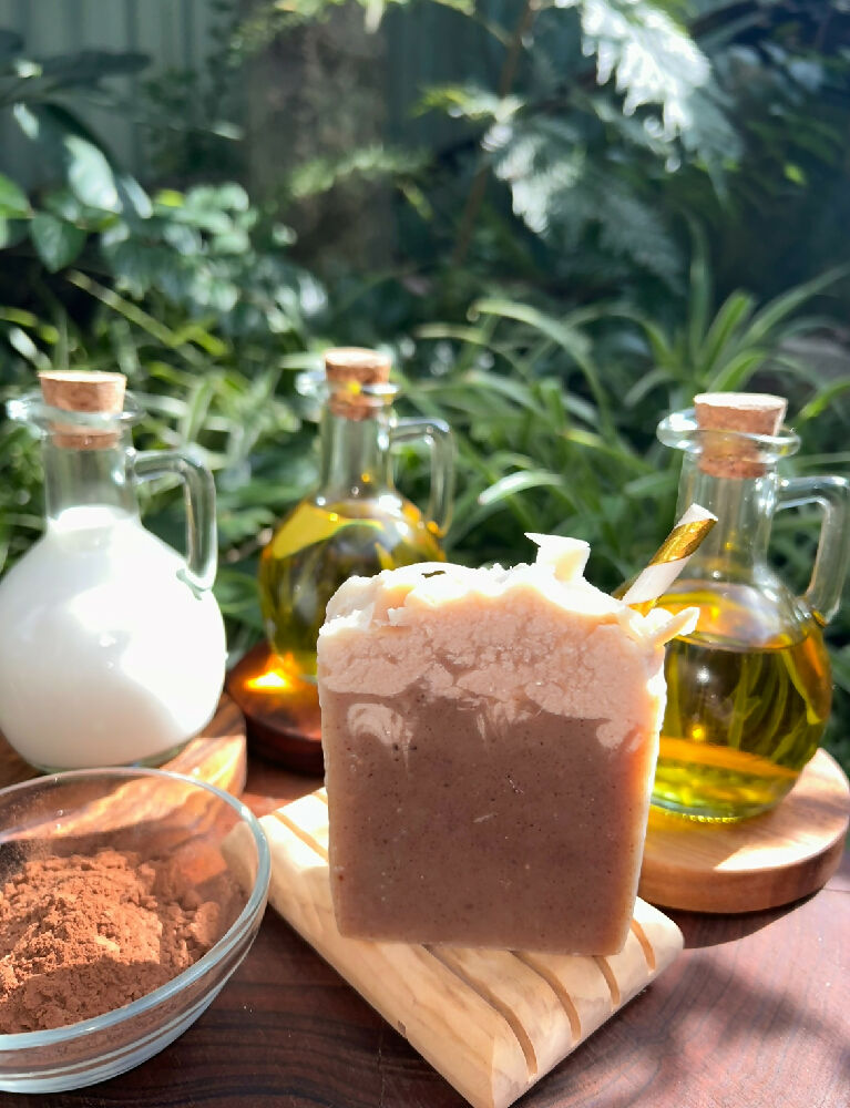 Handmade soap-goats milk-chocolate