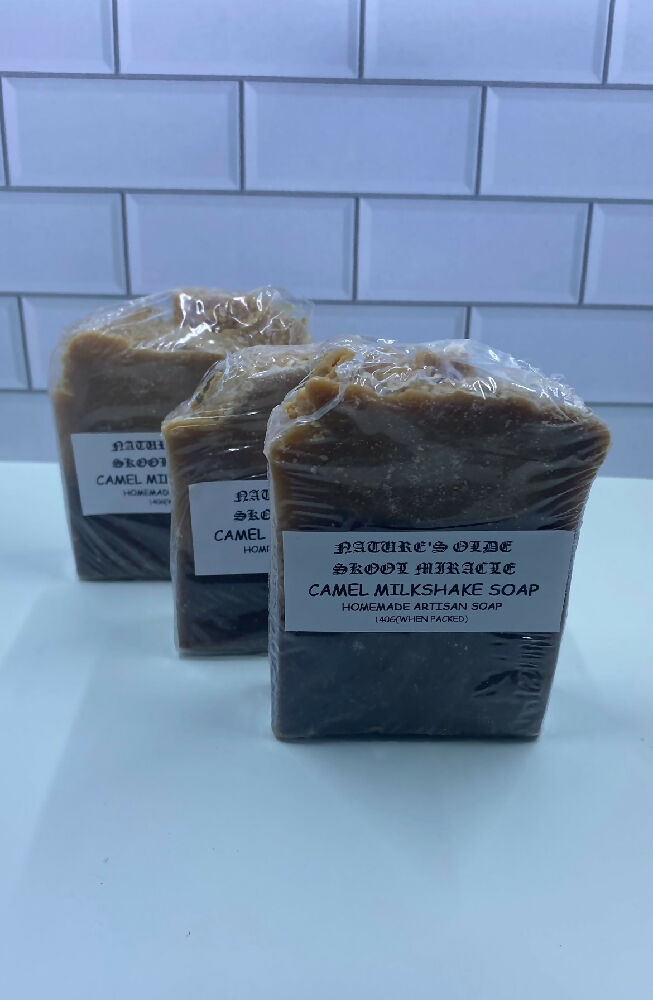 Camel milkshake soap