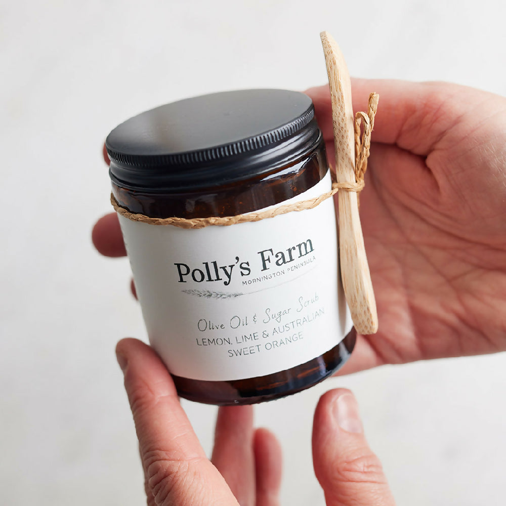 Pollys-Farm_Hand-and-Body-Scrub_Lemon-Lime-and-Australian-Sweet-Orange_LSB-LLO-350_1