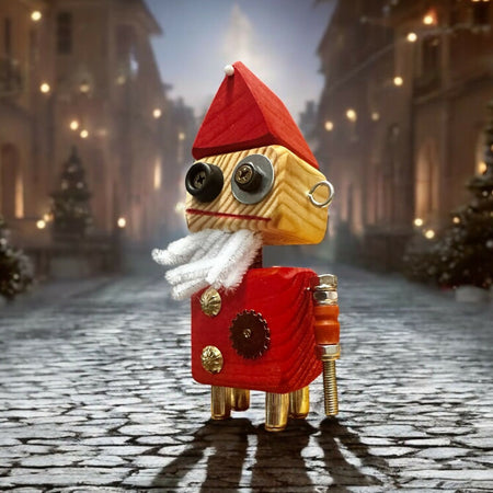 Nicholas - Wooden Steampunk Robot