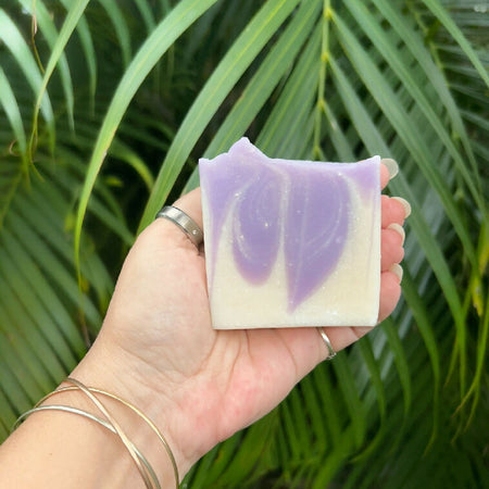Handmade French Lavender Soap | Shea Butter Soap | Natural Soap | Calming Soap