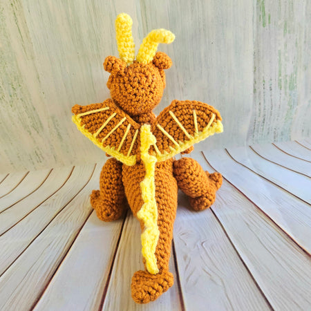 Crocheted Fantasy Dragon