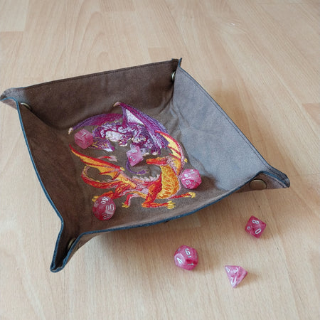 Dragon Duo Dice Throw Tray
