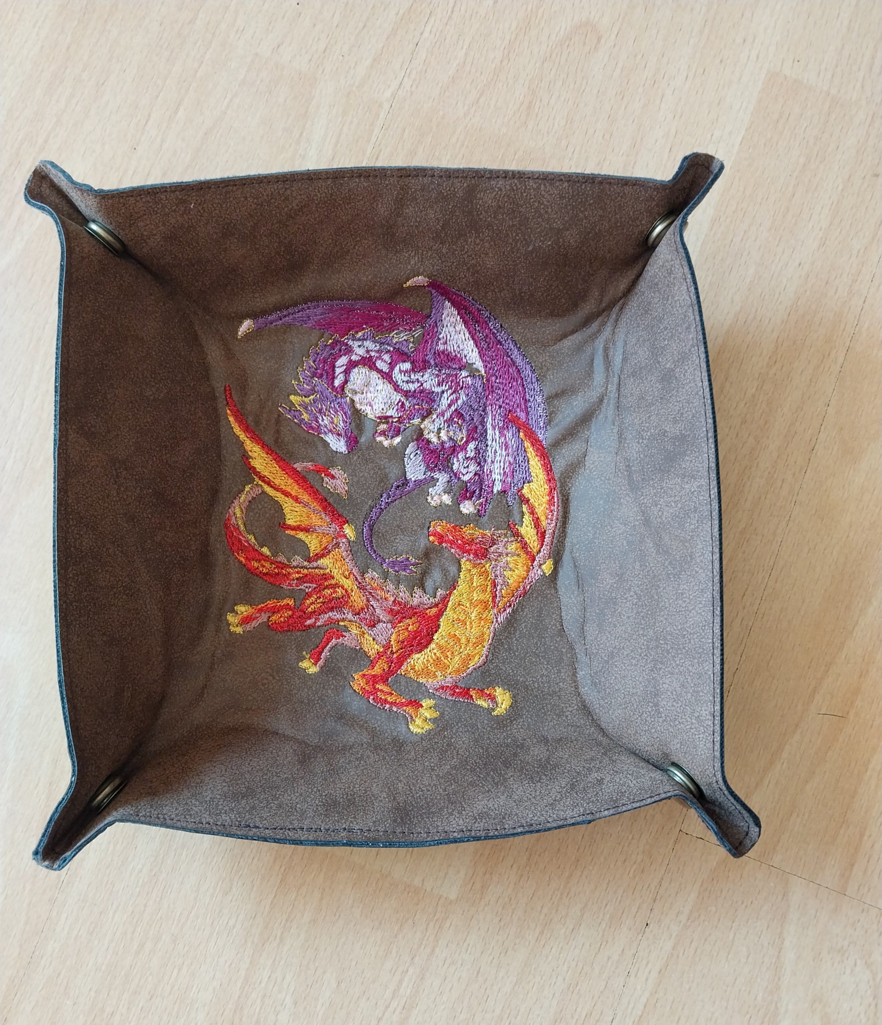 Dragon Duo Dice Throw Tray