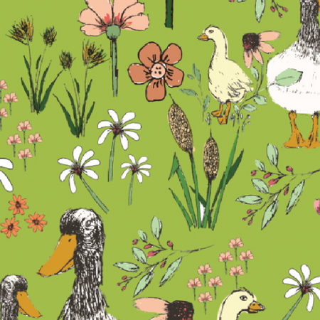 Country Ducks Bookmark