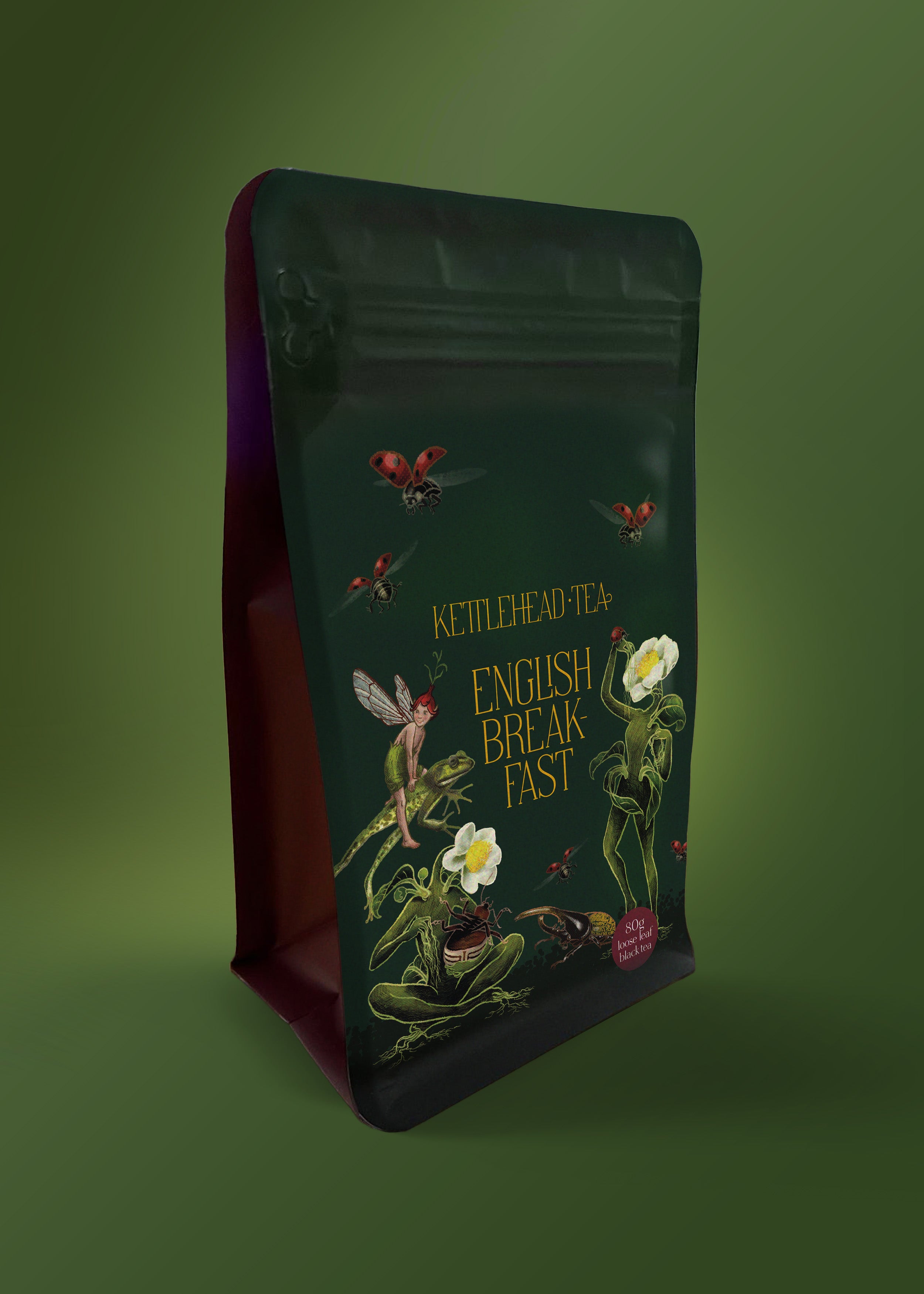 English Breakfast Re-sealable Pouch