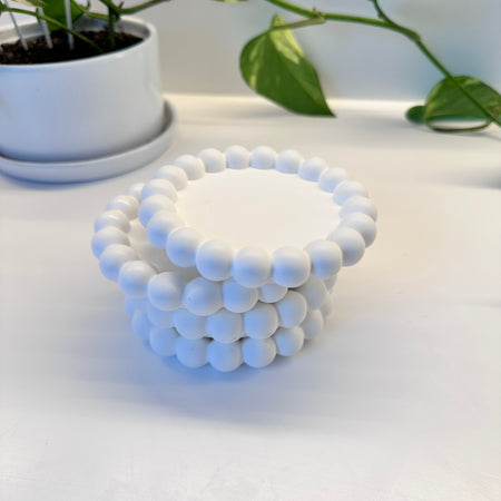 Eco-friendly resin Bubble Coasters | Set of 4