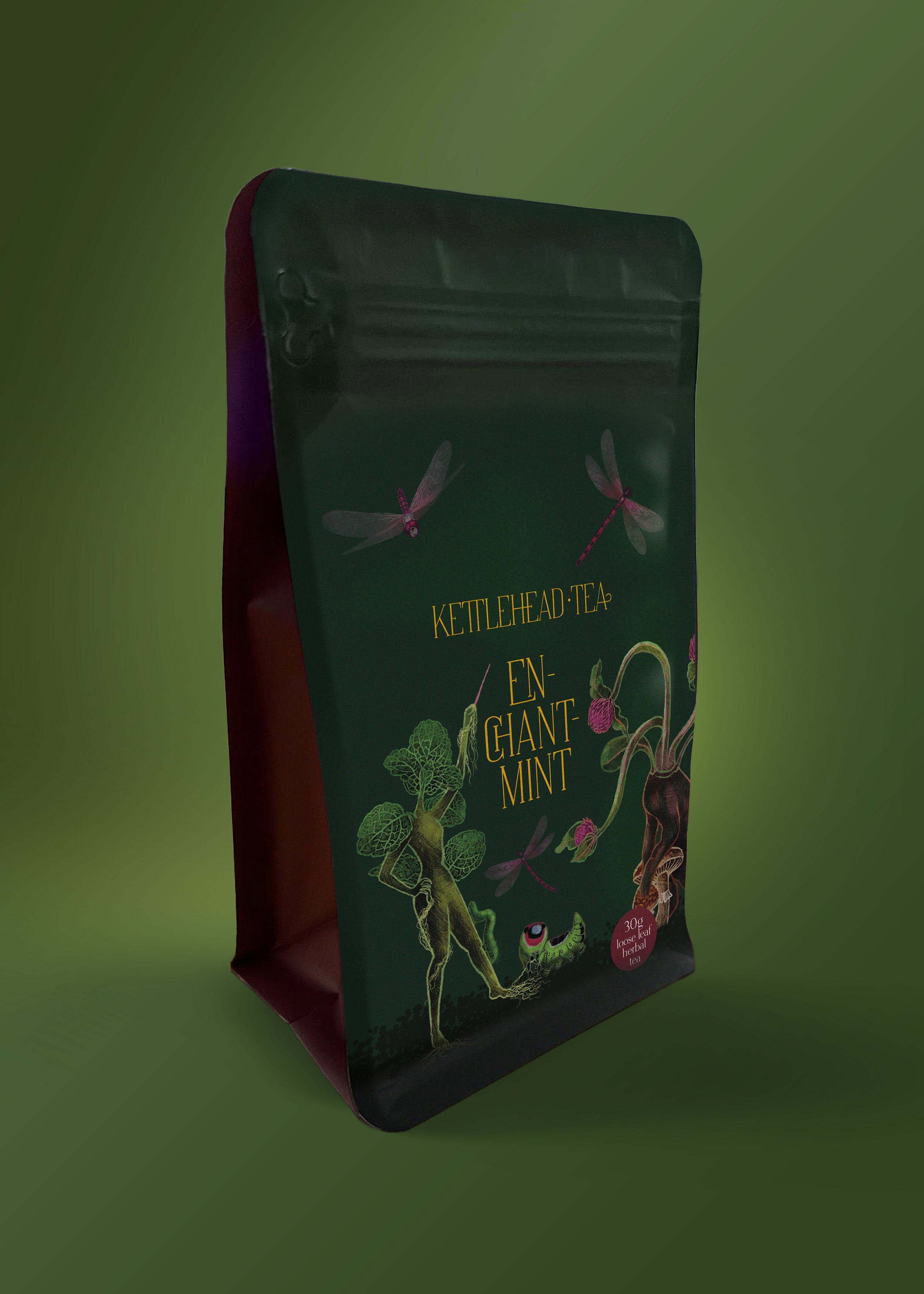 Enchant-Mint Re-sealable Pouch