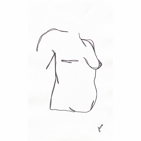 “Confidence” original artwork A3