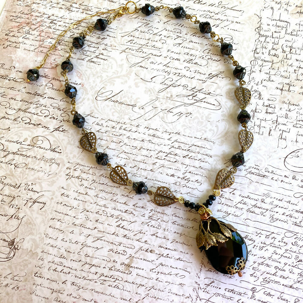 Black Agate Necklace