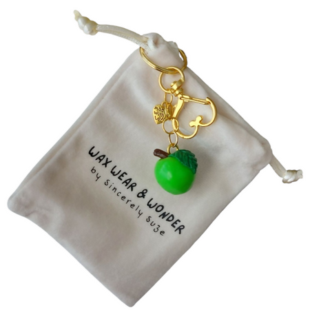 Fruit Bag Charm & Key Ring | Food Inspired Accessories
