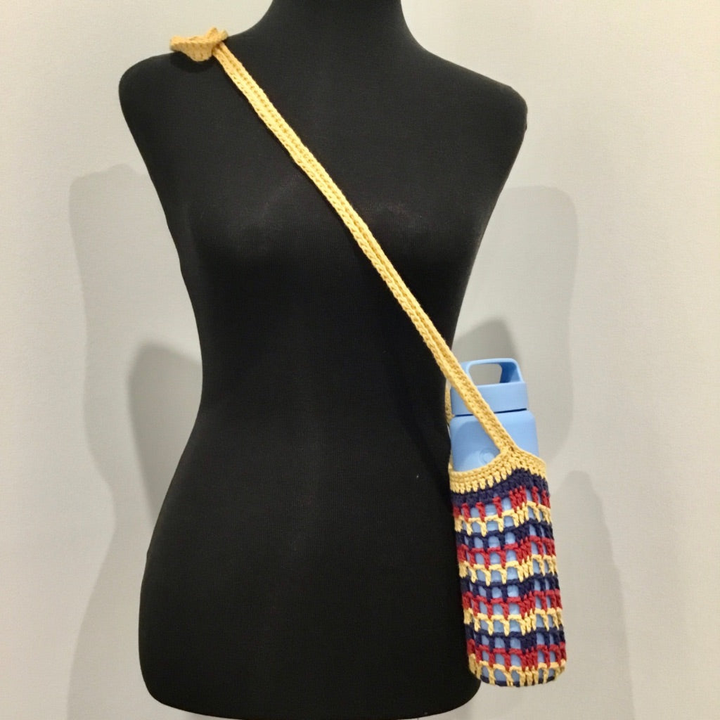 Crocheted Bottle Bag