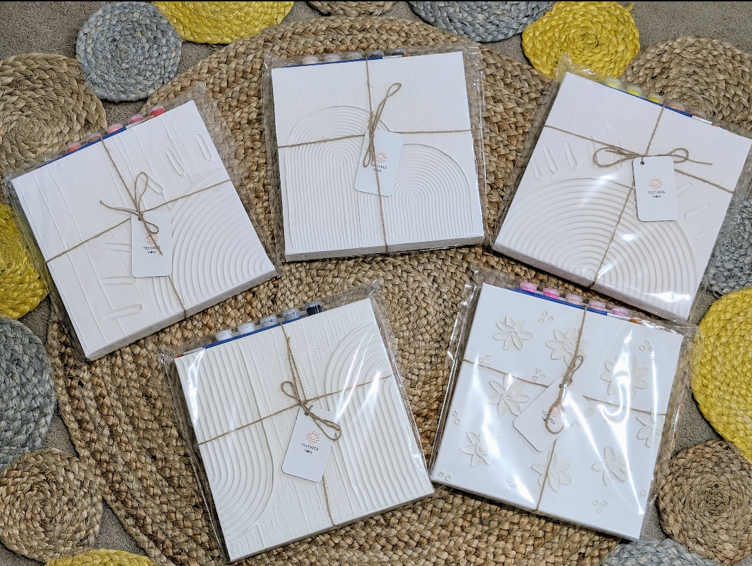 DIY Textured Art Paint Kits