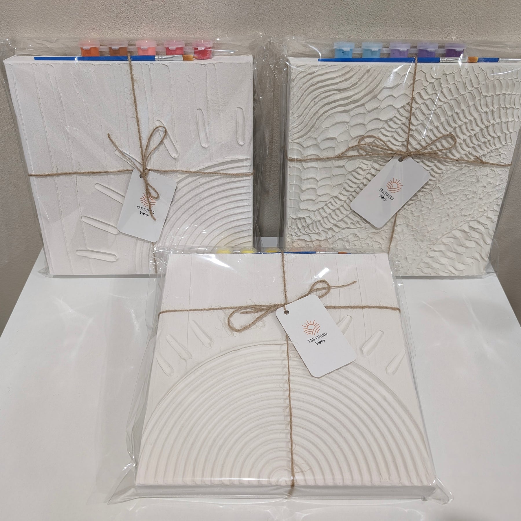 DIY Textured Art Paint Kits