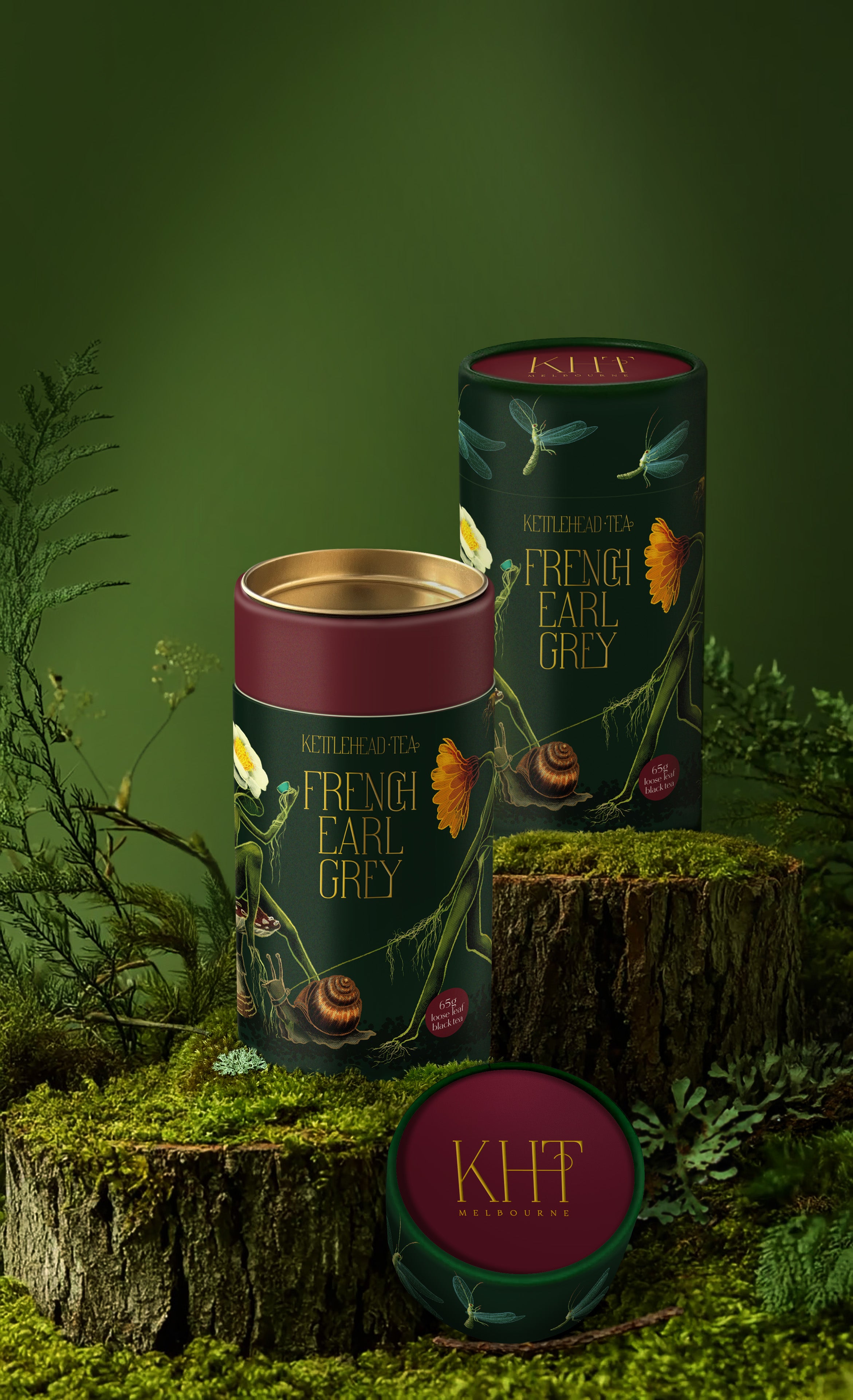 French Early Grey Tea Canister