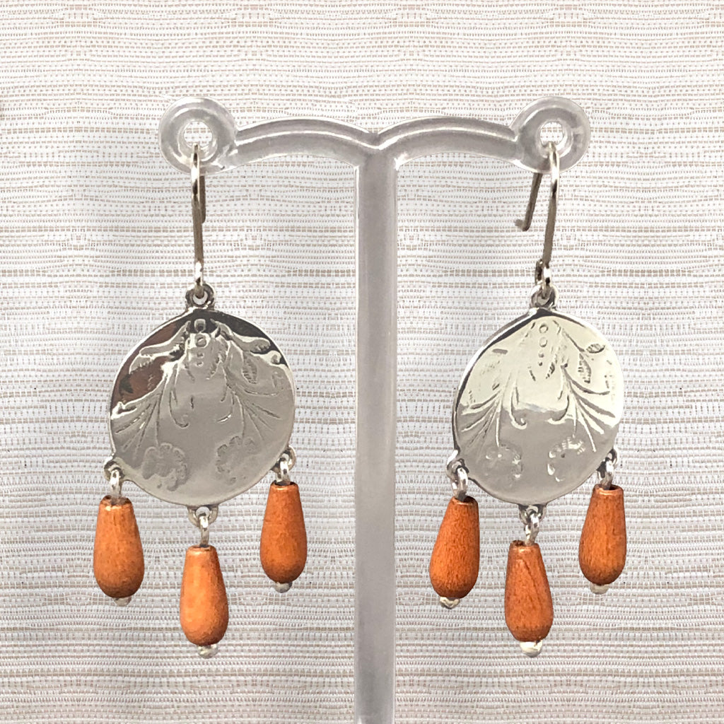 Sterling Silver From Little Things #2 Bead Drop Earrings