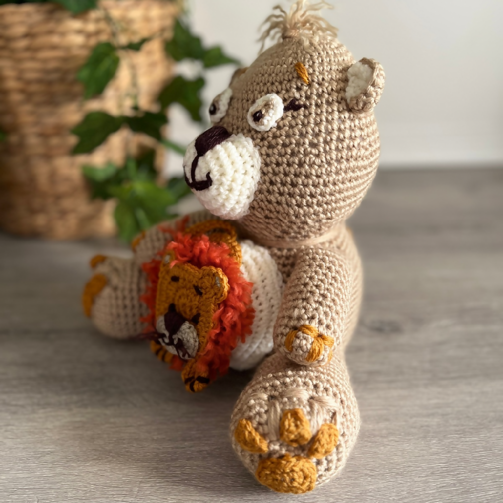 Handmade Teddy Bear - Tiger Teddy Bear