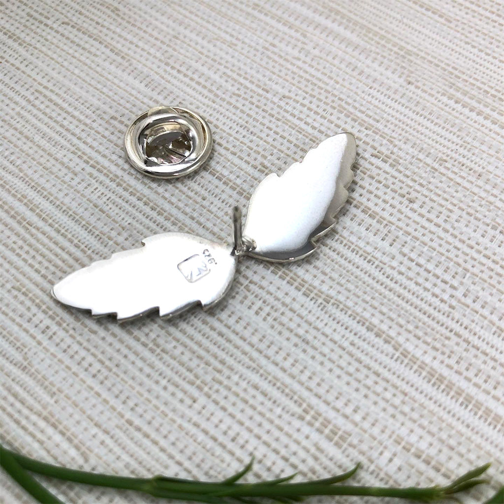 Sterling Silver Flight of Fancy Pin