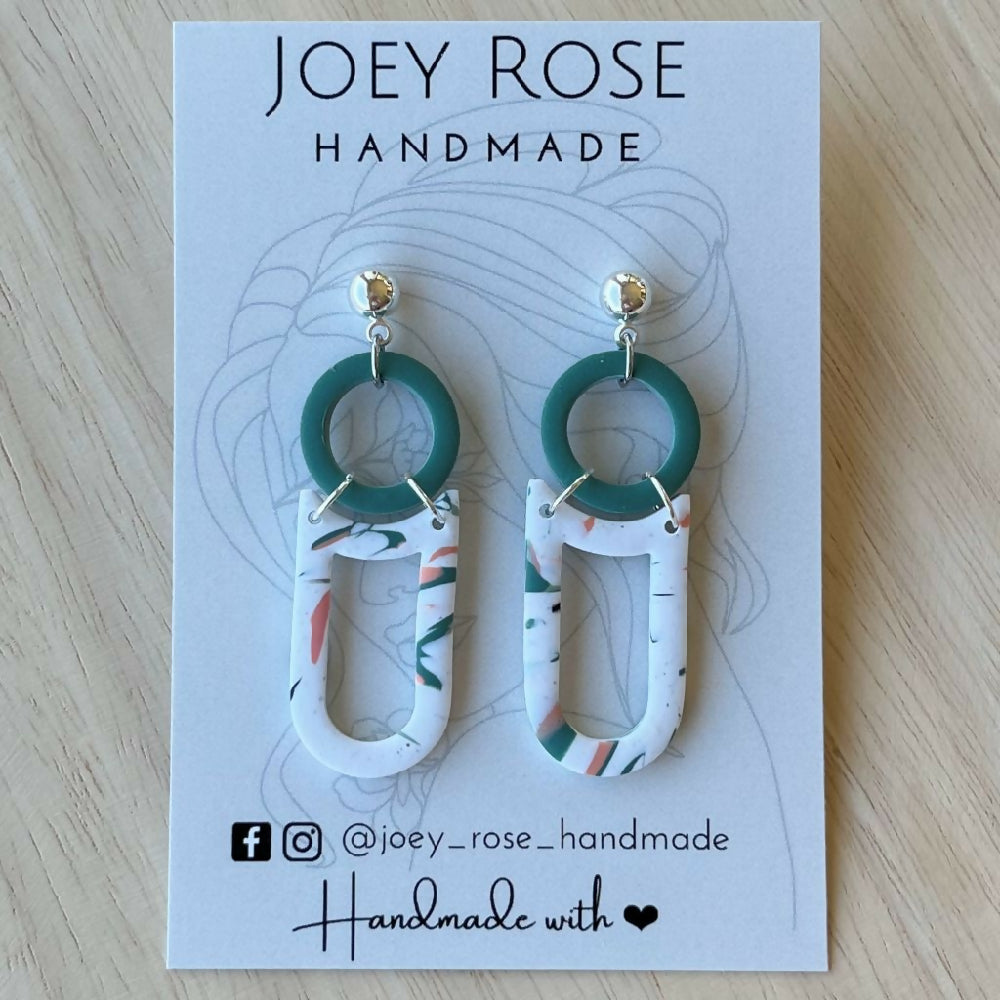 MICHELLE ~ Various Colours ~ Polymer Clay Earrings