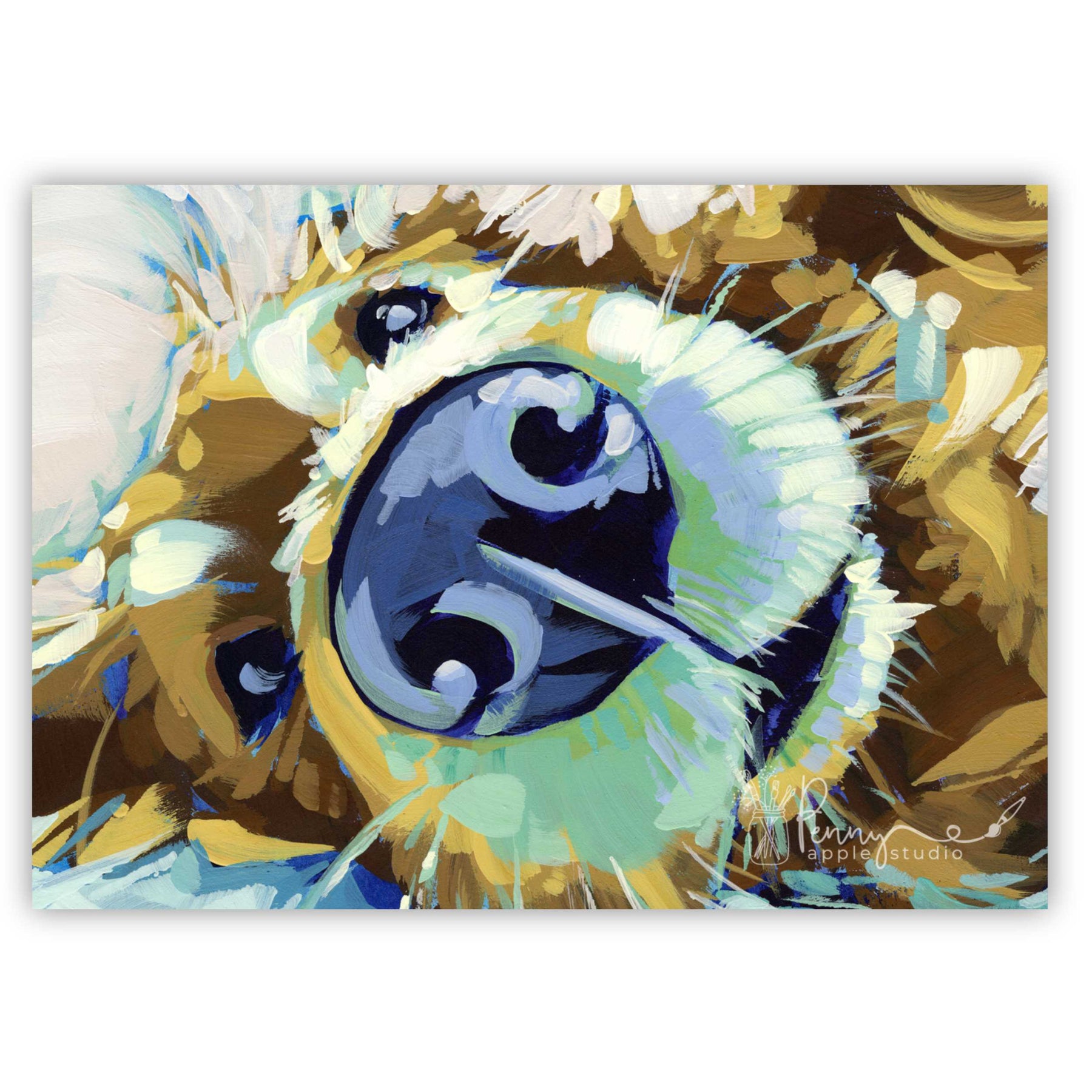 (1) Puppy Dog Fridge Magnet – You Choose