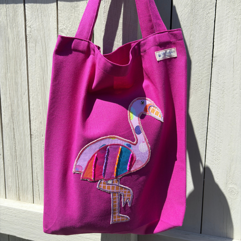 Pink Flamingo Tote Bag